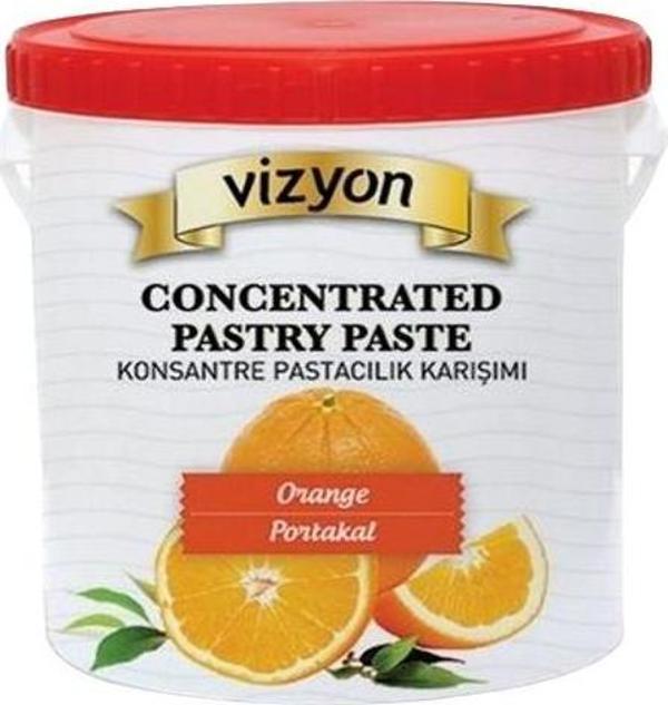 VİZYON KONSANTRE PORTAKAL PASTA KARIŞIMI (1 KG.) - Image 1