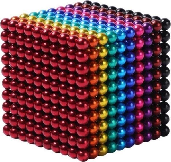 Oyuncakchi Sihirli Manyetik Toplar Neodyum Mıknatıs Küp Bilye 216 Adet Neo Cube Küp - Image 1
