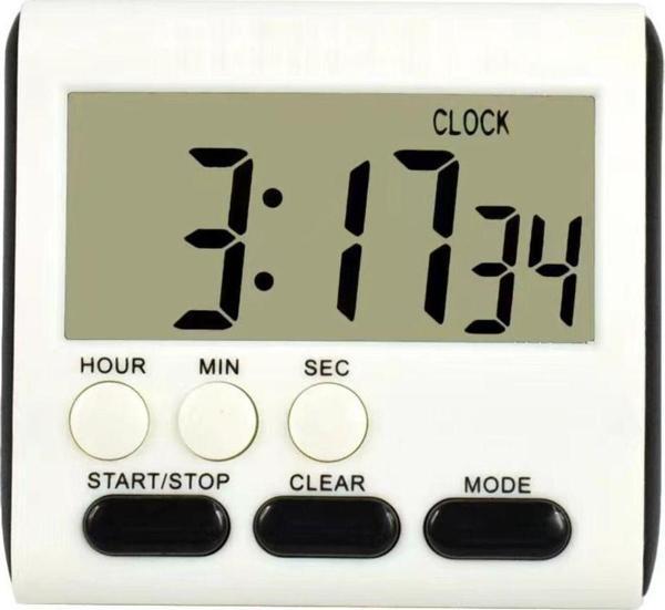 Rıchıe Dijital Zamanlayıcı Geri Sayım Saati Mutfak Saati Timer Geri Sayım Kronometre Mini Saat - Image 1