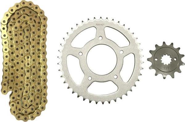 Cf Moto 250NK Zincir Dişli Seti Oringli 120L-13T-42T - Image 1