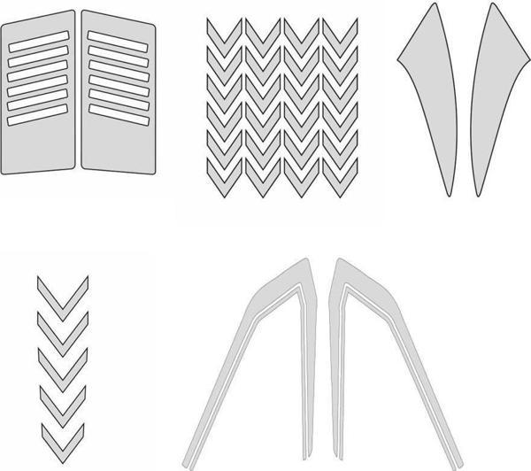 Cg Nikel Sticker ve Depo Şerit Seti - Image 1