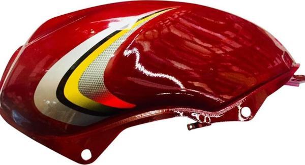 Yamaha YBR125 Benzin Deposu Bordo 2008-2009 Uyumlu - Image 1