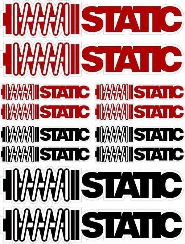 Static A4 Sticker Seti 12 Parça - Image 1