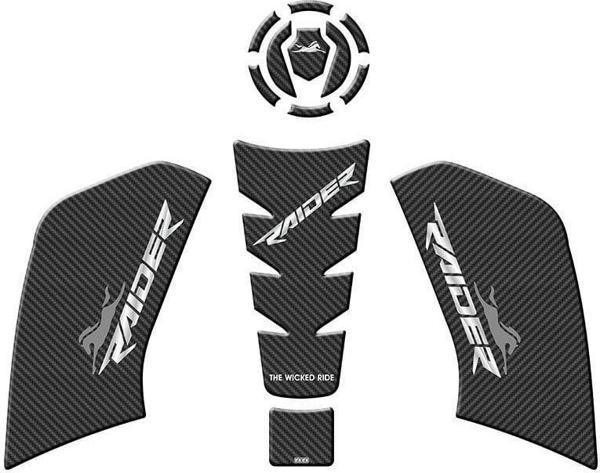 Tvs Raider 125 2023-2024 Uyunlu Tank Pad Set 001 - Image 1