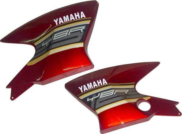 Yamaha YBR K Benzin Depo Dekor Kapak Takımı Kırmızı - Image 1