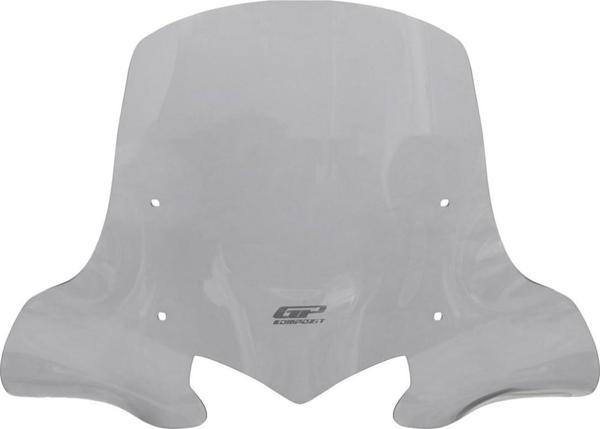 Gp Kompozit Siperlik Tur Camı Hero Dash 125 2022-2024 Uyumlu Füme 48 Cm - Image 1