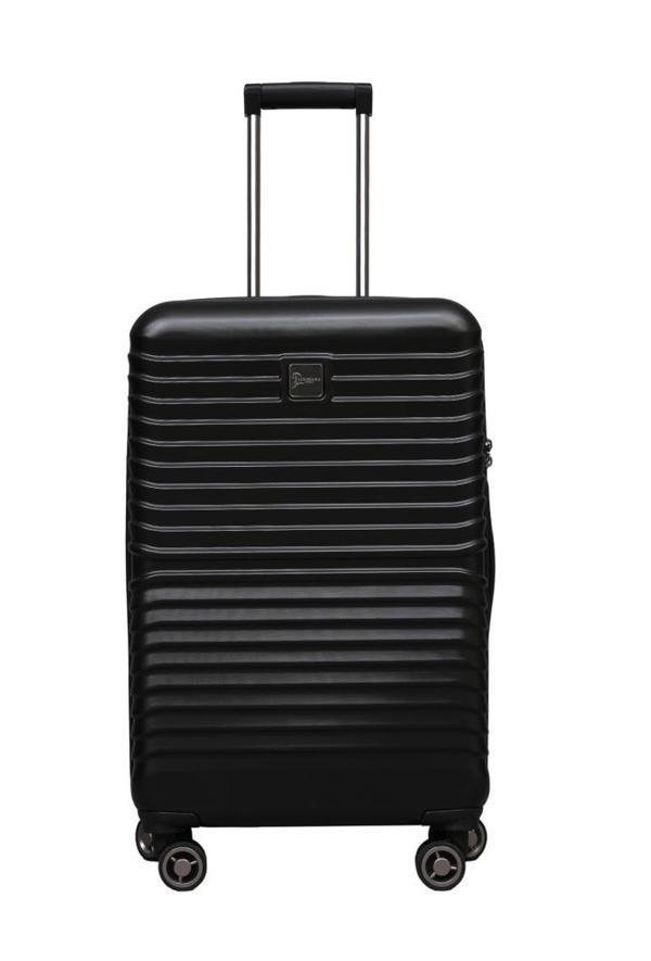 Orta Boy %100 Polikarbon Valiz Siyah 1811 - Image 1