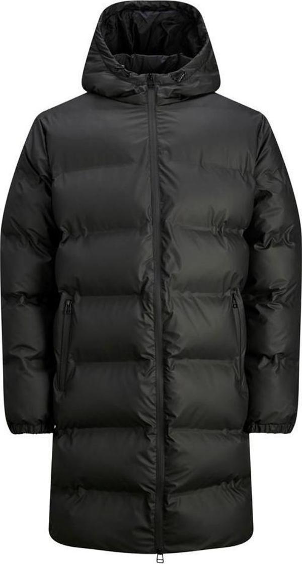 Jack&Jones JCOELEMENTS PU LONG PUFFER SİYAH - Image 1