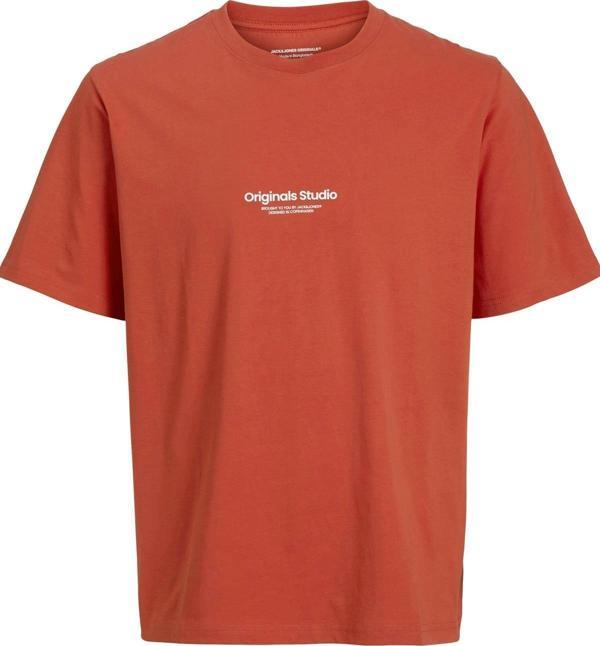 Jack&Jones JORVESTERBRO TEE SS CREW NECK NOOS TURUNCU - Image 1