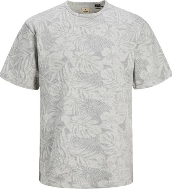Jack&Jones JPRBLUNAEL SS TEE12253564 GRİ MELANJ - Image 1