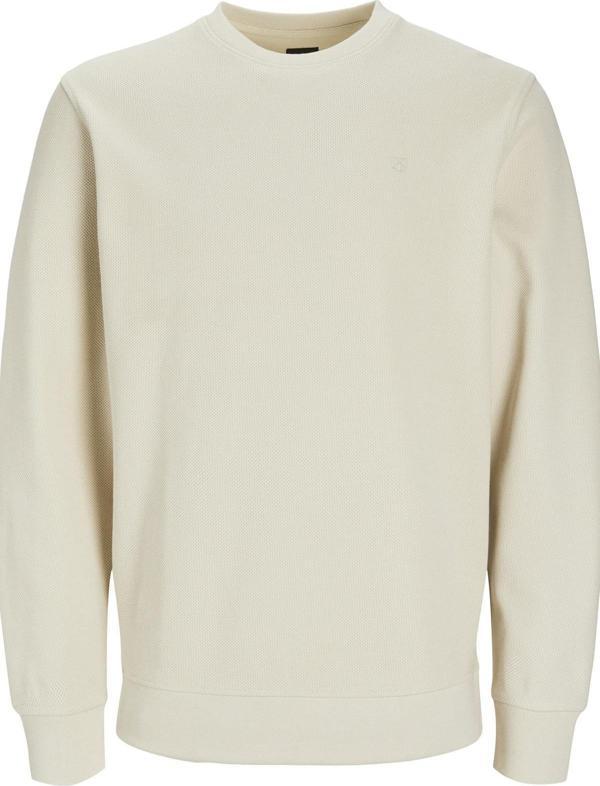 Jack&Jones JPRBLAROWAN STRUCTURED SWEAT CREW NECK KREM12259351 - Image 1