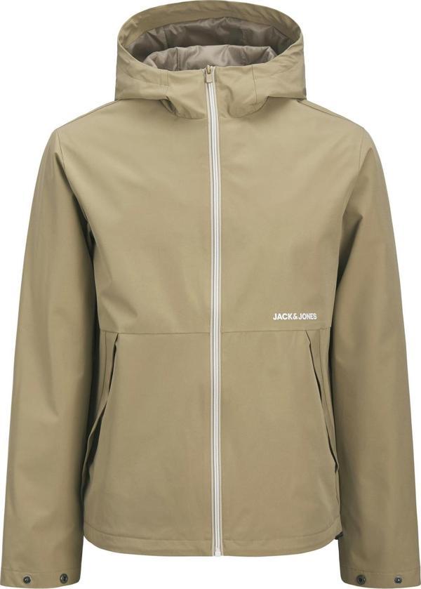 Jack&Jones JJADAM LIGHT JACKET HOOD BEJ - Image 1