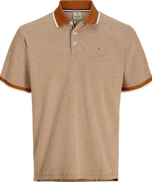 Jack&Jones JPRBLUALVES SS POLO SN KAHVERENGİ - Image 1