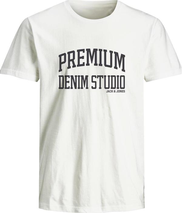 Jack&Jones JPRBLUTIMMY SS TEE CREW NECK FST BEYAZ - Image 1