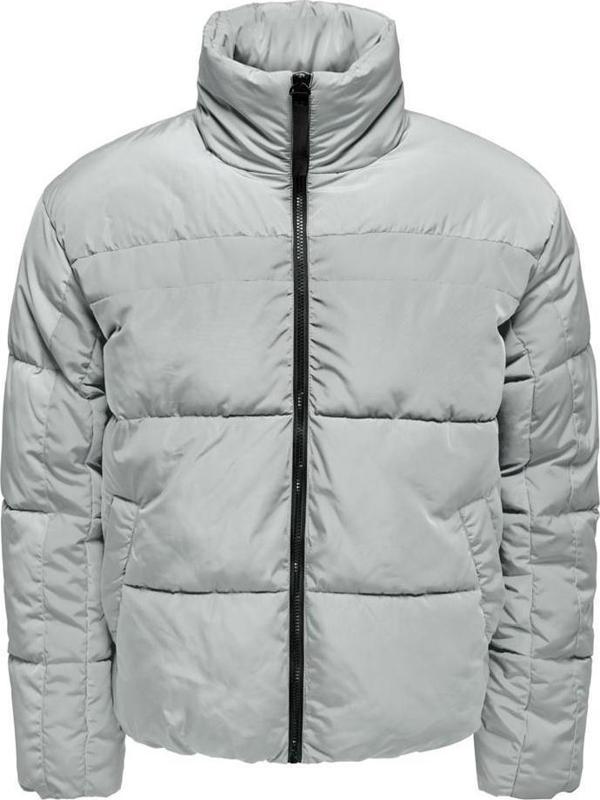 ONSEVERETT PUFFER JACKET OTW açık gri - Image 1