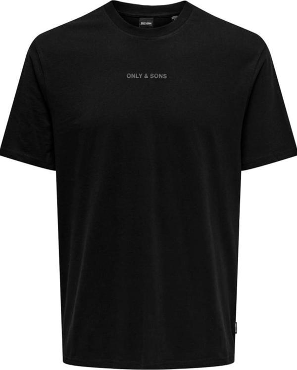 ONSLEVI LIFE REG TEXT SS TEE NOOS SİYAH22028147 - Image 1