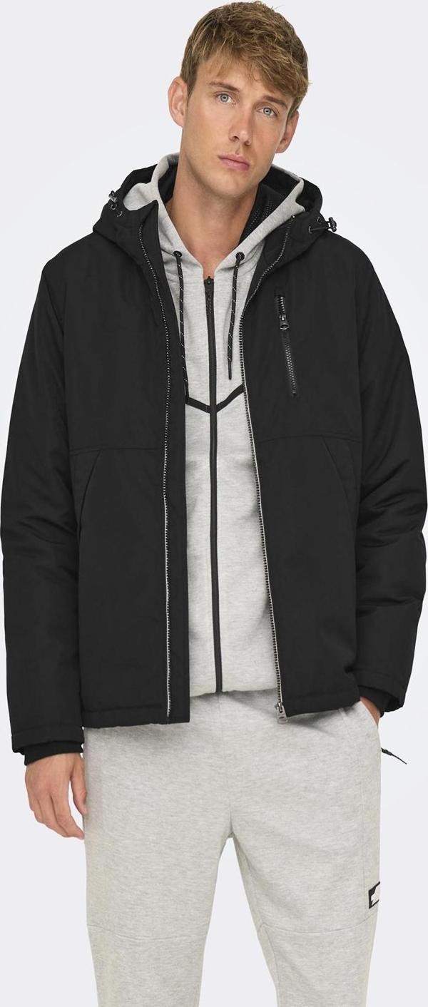 ONSJAYDEN HOOD JACKET OTW VD SİYAH 22025214 - Image 1