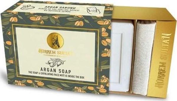 Hürrem Sultan Argan Yağı Sabunu Ve Yüz Kesesi - Image 1