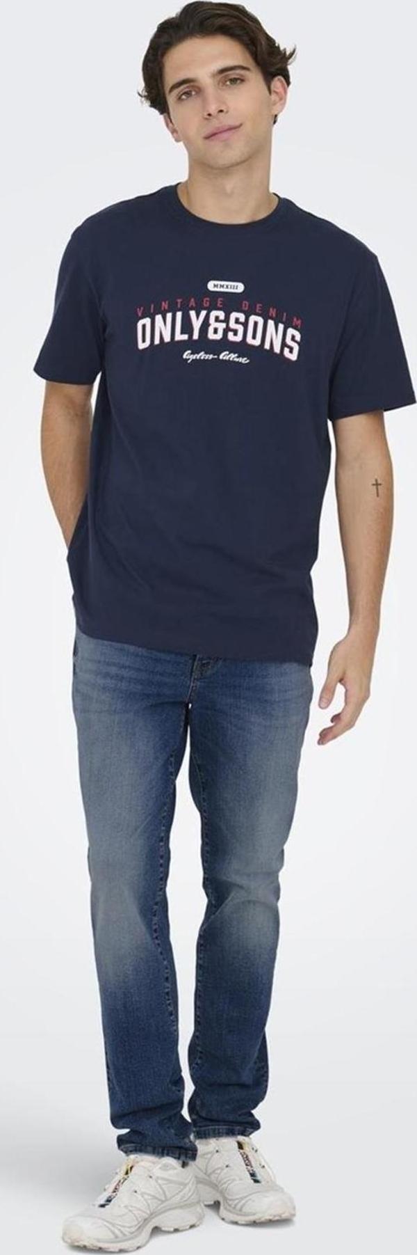 ONLY & SONS ONSLOOM SLIM ONE MBD 6466 AZG DNM VD 22026466 MAVİ - Image 1