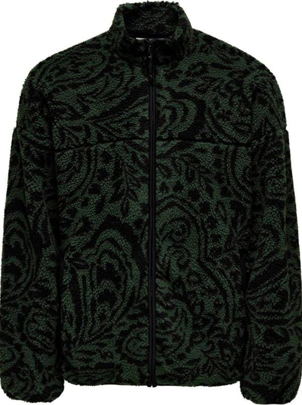 ONSBANKS RLX FULL ZIP HIGH NECK YEŞİL22031462 - Image 1