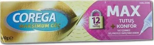 Corega Krem Max Tutuş + Konfor Yapıştırıcı 40 Gr - Image 1