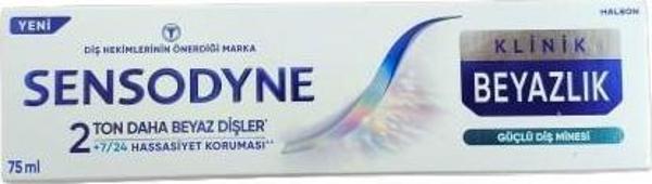 Sensodyne Diş Macunu Klinik Beyazlık Diş Minesi 75 ml - Image 1