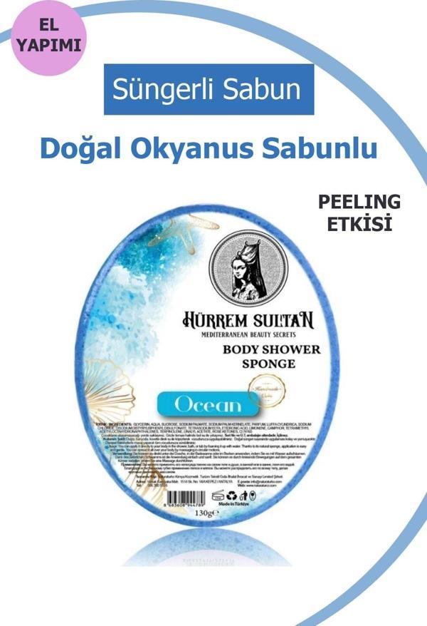 Hürrem Sultan Doğal Okyanus Süngerli Sabunu 130 Gr - Image 1