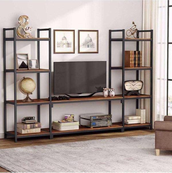 Zizuva Tasarım Modern Kitaplıklı Tv Ünitesi - Image 1