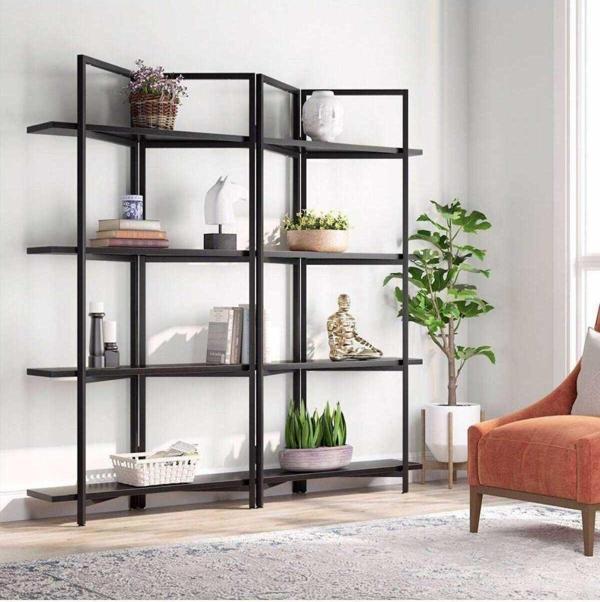 Zizuva Tasarım Metal Dekoratif Kitaplık - Image 1