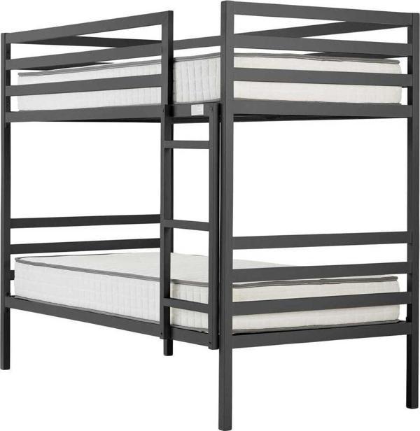 Zizuva Tasarım Siyah Metal 2'Li Ranza Modeli - Image 1