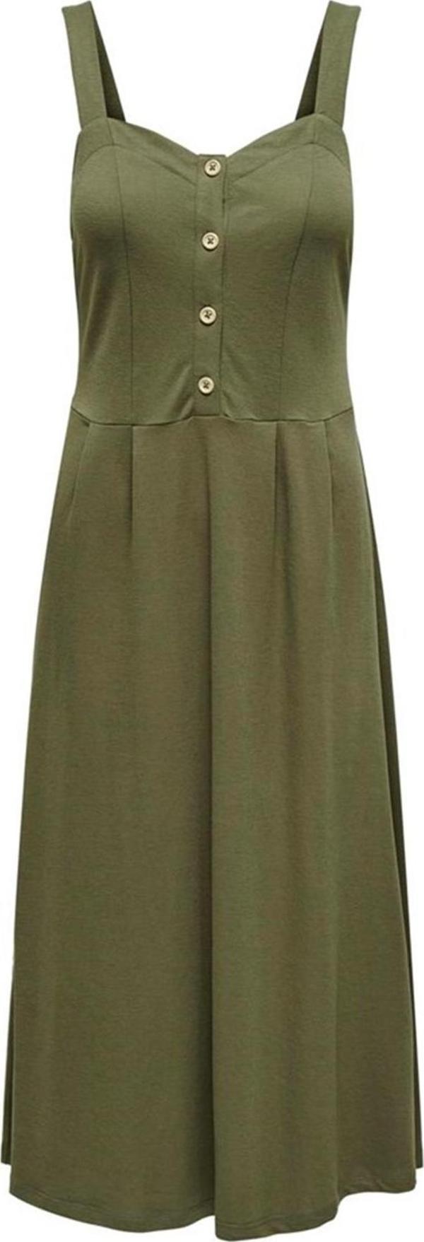 ONLY ONLJANY S/L BUTTON DRESS JRS 15180143 HAKİ - Image 1