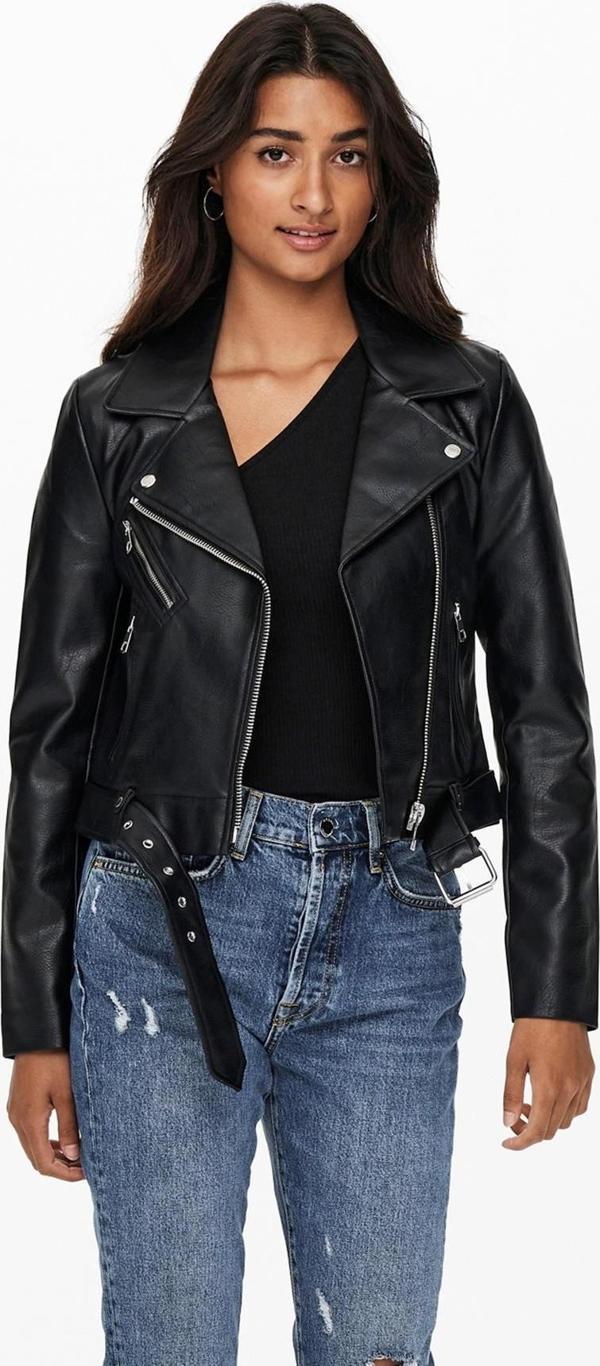 ONLVERA FAUX LEATHER BIKER NOOS OTW SİYAH - Image 1
