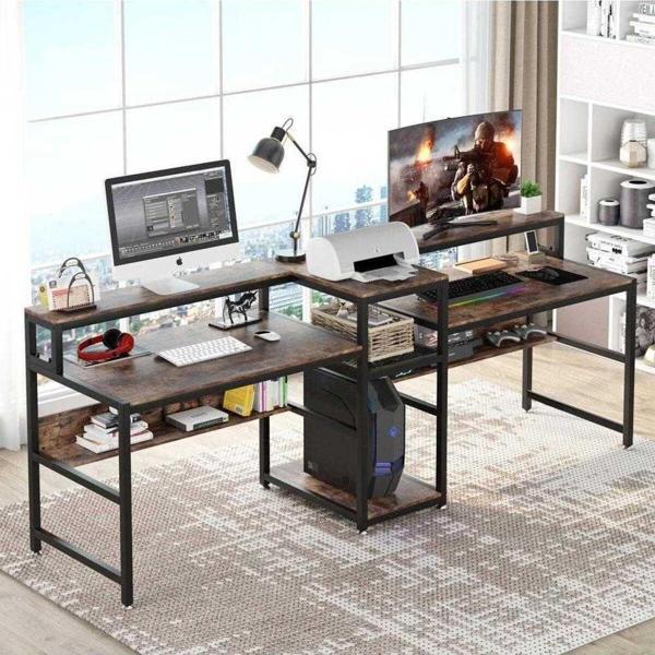 Zizuva Tasarım 2 Kişilik Çalışma Masası Modeli - Image 1