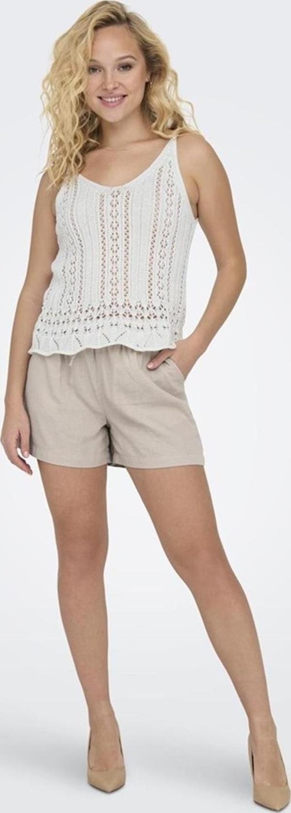 ONLY ONLLYZET LIFE S/L TOP KNT NOOS 15277573 P.BEYAZ - Image 1