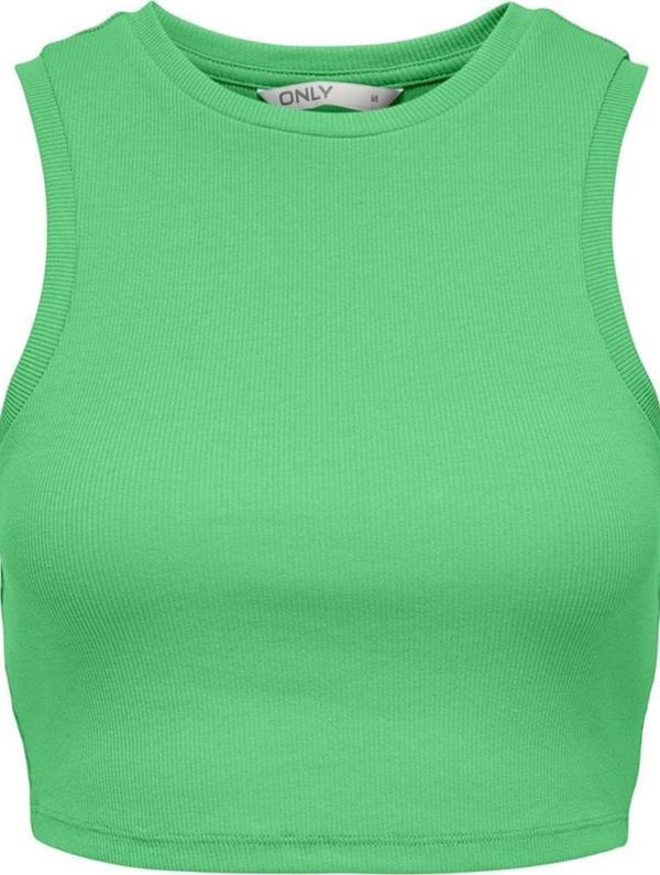 ONLY ONLVILMA S/L CROPPED TANK TOP JRS NOOS 15282771 YEŞİL - Image 1