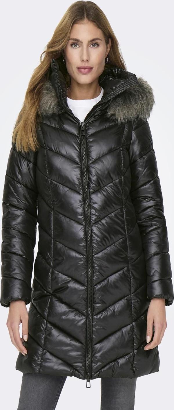 ONLFEVER PUFFER COAT LIFE CC OTW SİYAH 15322004 - Image 1