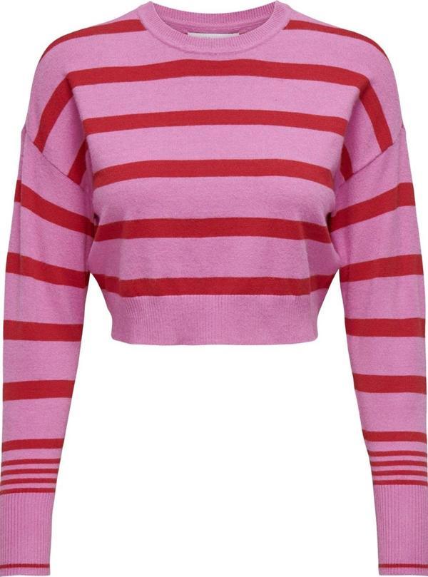 ONLIBI LS CROPPED PULLOVER CC KNT - Image 1