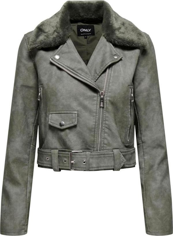 ONLMACY WASHED BIKER CC OTW YEŞİL15322399 - Image 1