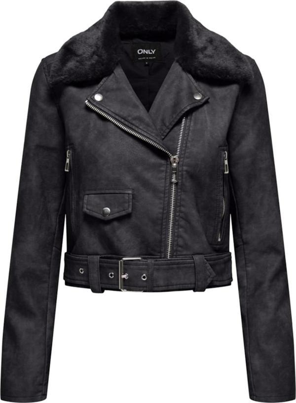 ONLMACY WASHED BIKER CC OTW ANTRASİT15322399 - Image 1