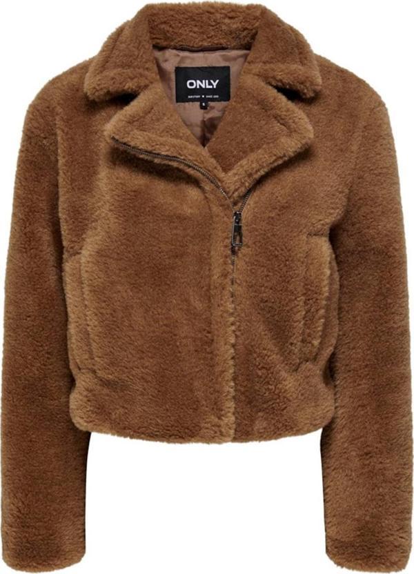 ONLVERONA TEDDY JACKET OTW KAHVERENGİ15325941  - Image 1