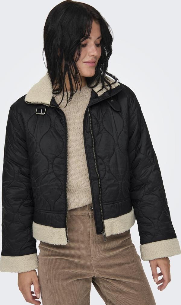 ONLVANIA QUILTED AVIATOR JACKET OTW SİYAH 15325969 - Image 1