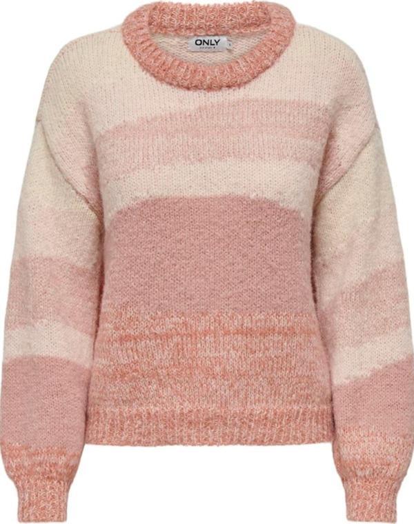 ONLJENNY LIFE LS O-NECK KNT PUDRA 15327620 - Image 1