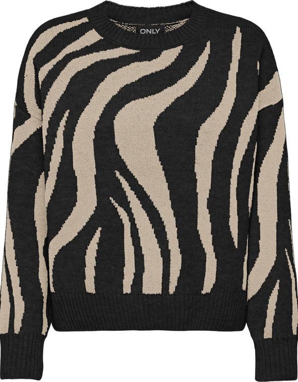 ONLHAZEL LS O-NECK JQ KNT - Image 1