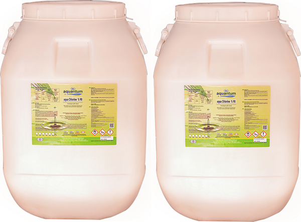 2 ADET Aquantum  50 Kg (100 KG) %90 Aktif Granül Klor - %90 Chlorine Granular-ToptancıyızBiz - Image 1