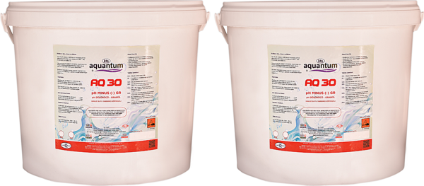 2 ADET Aquantum 25 Kg (50 KG) Toz pH Düşürücü - pH (-) Reducer - Image 1