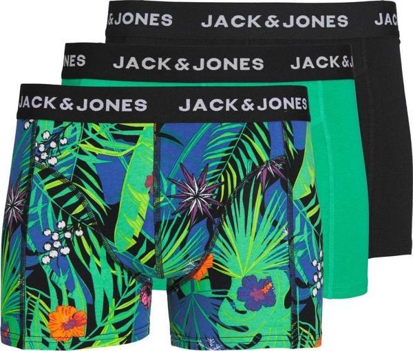 Jack&Jones Jacflower Mix Trunks 3'lü Erkek Boxer - Image 1