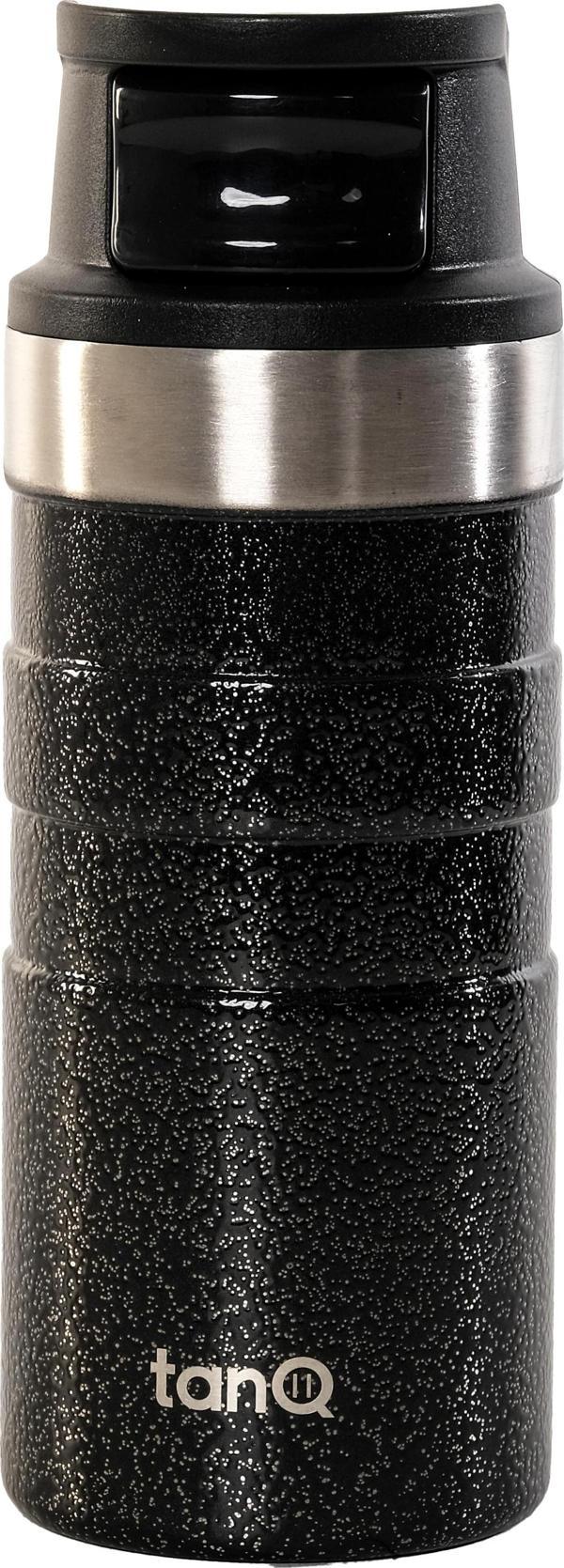 TanQ Ömür Boyu Garantili Active Paslanmaz Çelik Termos Titan Black 0.35 Lt- (12 Oz) - Image 1