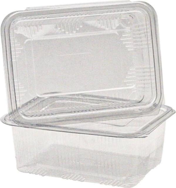 Yok Yok Ambalaj Kullan At Tek Kullanımlık Plastik Sızdırmaz Kapaklı Kap Kase Saklama Kabı 750 Gr Cc 25 Adet - Image 1