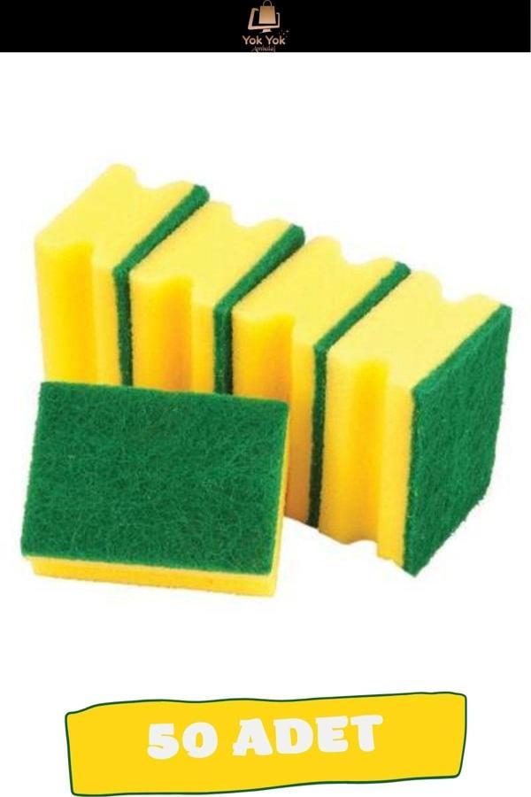 Yok Yok Ambalaj Oluklu Bulaşık / Temizlik Süngeri - Image 1