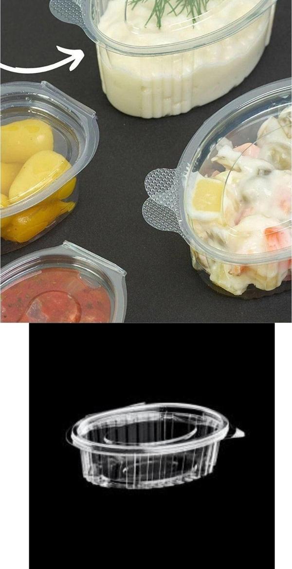 Yok Yok Ambalaj Plastik Sızdırmaz Kapaklı Sos Reçel Bulyon Kabı 20Cc 100 Adet - Image 1